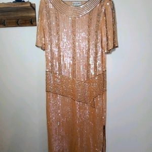 Lauren alexander sequin vintage dress